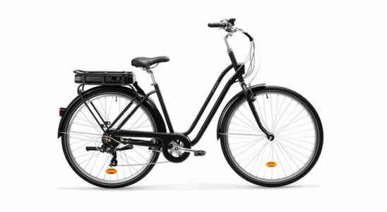 Electric city bike with a range of 50 km Decathlon