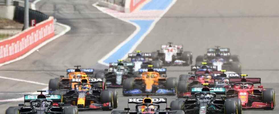 French F1 GP free in the clear TV channel schedules