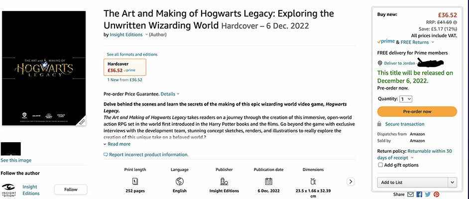 Hogwarts Legacy release date may have been revealed