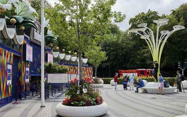 Horror at the amusement park in Denmark Roller coaster derails