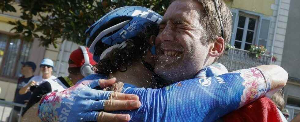 Hugo Houle an emotional stage victory