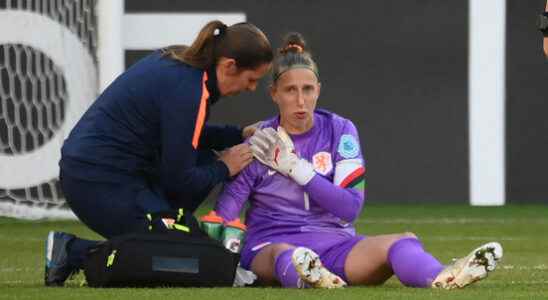 Injured goalkeeper Van Veenendaal is no longer in action at