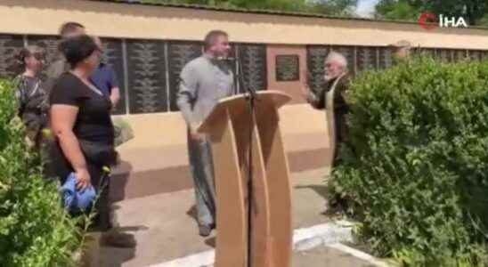 It happened at the funeral Pro Russian priest attacks Ukrainian nun