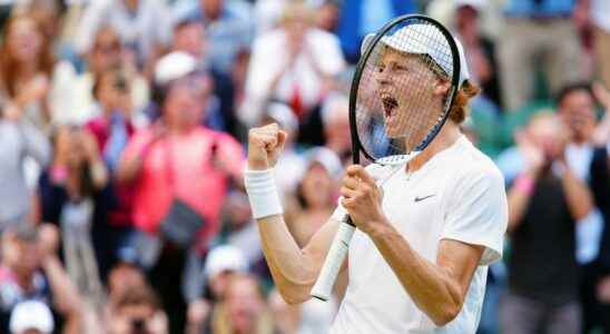 Jannik Sinner to the quarterfinals at Wimbledon