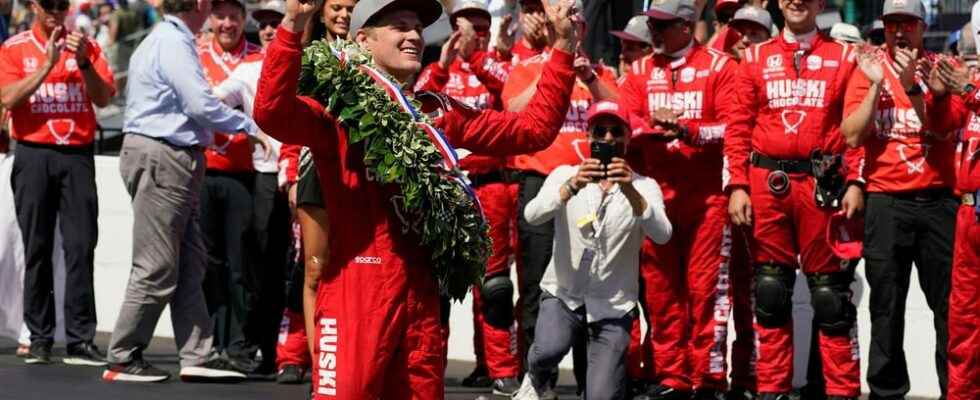 Marcus Ericsson after the Indy 500 victory Changes ones life