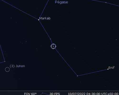 Maximum of the Pegasid meteor shower