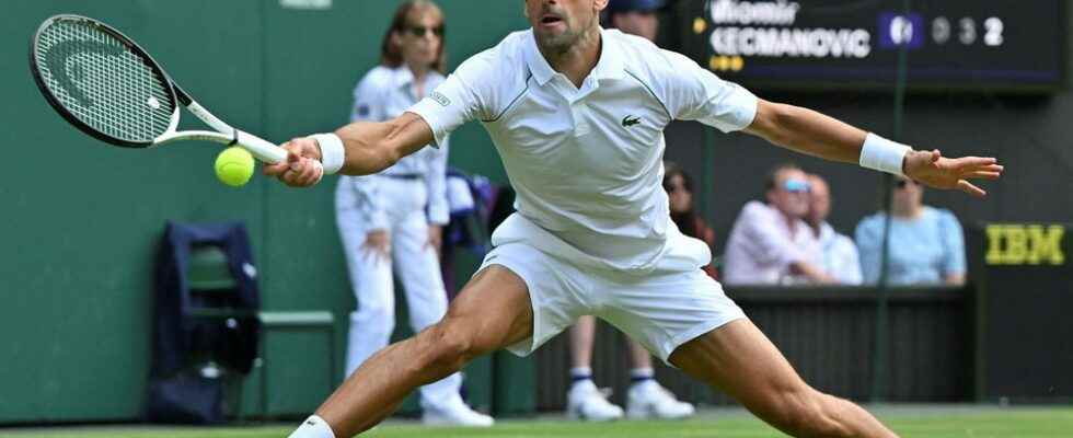 Novak Djokovic crushed compatriot chasing fourth straight at Wimbledon