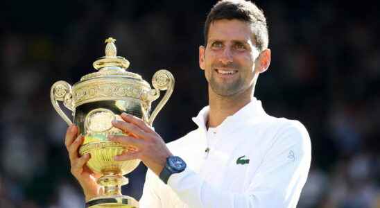 Novak Djokovic winner of Wimbledon but absent from the US