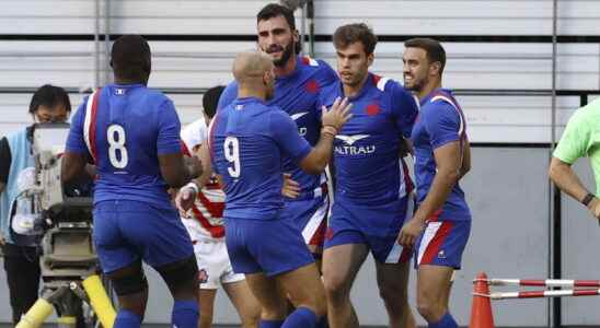 RUGBY Japan France the Blues are trailing follow the