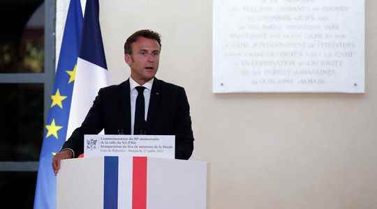 Roundup of the Vel dHiv Macron denounces anti Semitism still burning