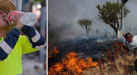 Spanish concerns about heat and fires Extreme