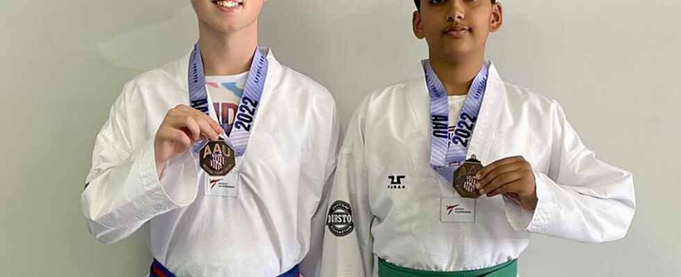 Taekwondo academy members medal in Las Vegas