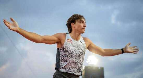 The highest outdoor pole vault of all time by Duplantis