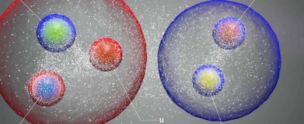 Three new exotic particles on the board