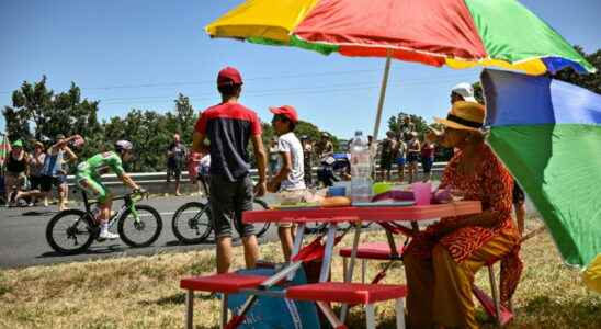 Tour de France departure for the hottest stage 3 non runners