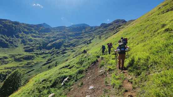 Unitas students support veterans care with historic Pyrenees tour of