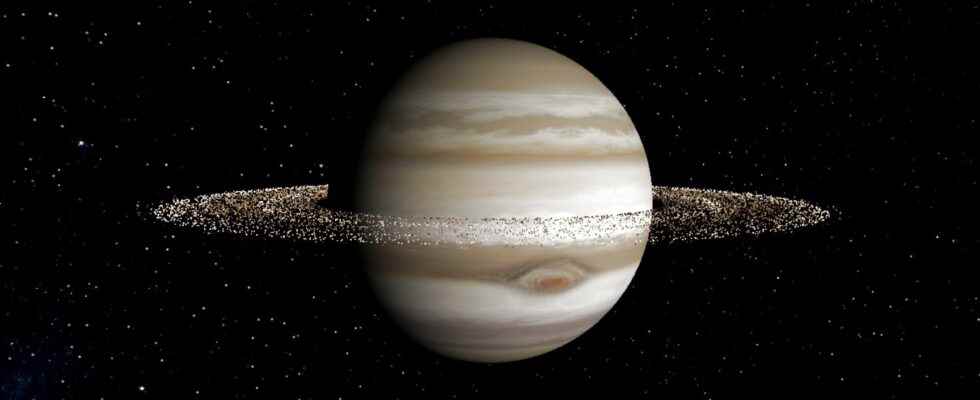 We know why Jupiter does not have the rings of