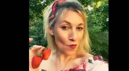 Zaharova one of Putins closest names left their mouths open