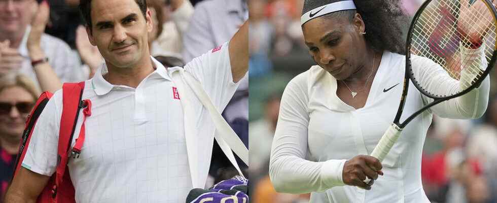 giants Roger Federer and Serena Williams are no longer ranked