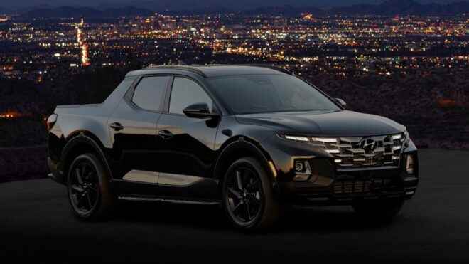 1660936605 692 2023 Hyundai Santa Cruz Night arrives with dark details