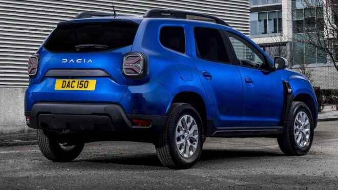 2022 Dacia Duster new brand identity in commercial version