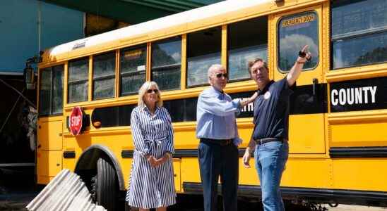 Biden in Kentucky after floods