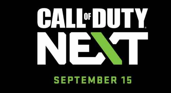 Call of Duty Next dates time program The convention in