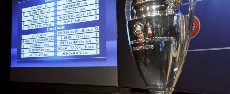 Champions League 2022 2023 full groups date of the first match