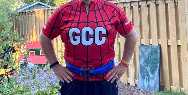 Cyclist rides again to fight childhood cancer