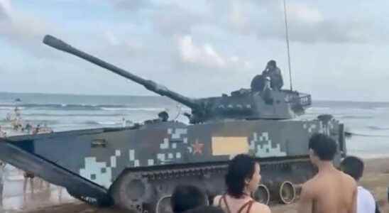 DIRECT Tensions between Taiwan and China military exercises carried out