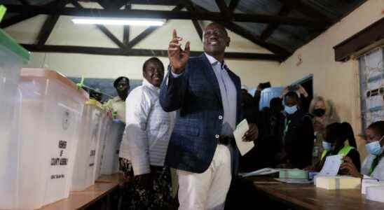 Disputed results in Kenyas presidential election