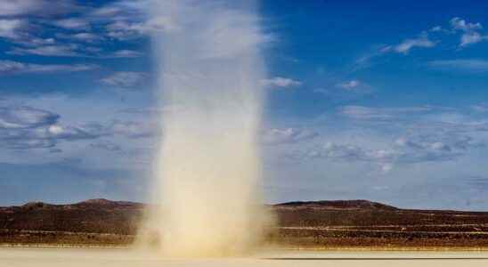 Extraordinary weather phenomenon the Dust Devil