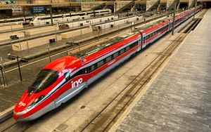 FS Italiane Spain technical tests of the Frecciarossa 1000 between