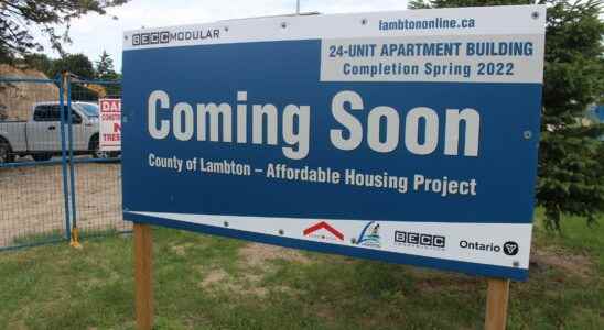 Fewer new housing starts in Lambton County in first half