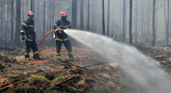 Fires in Gironde fixed fire images and origins of fires