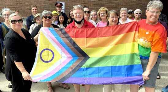 Flag raising ceremony marks start of Pride week in Chatham Kent