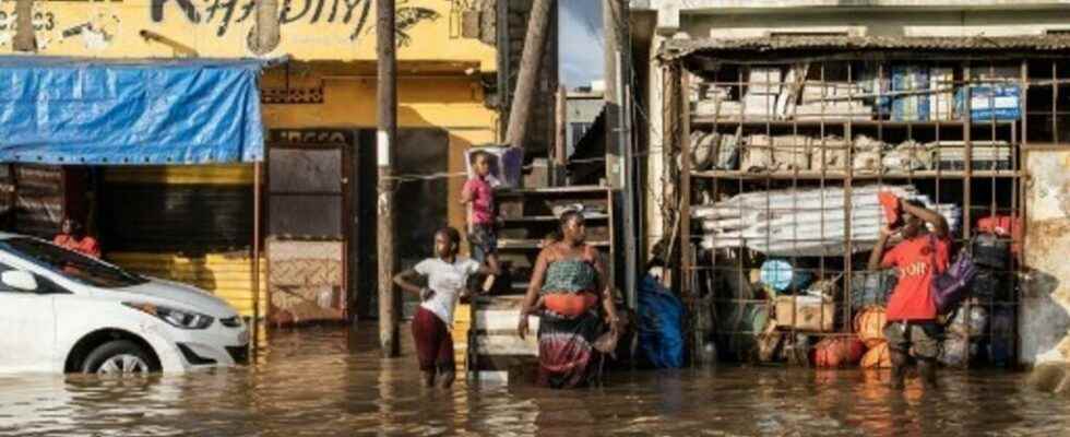 Floods in Senegal one death in Dakar