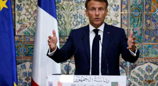 Headlines in Algeria Macron comes for gas