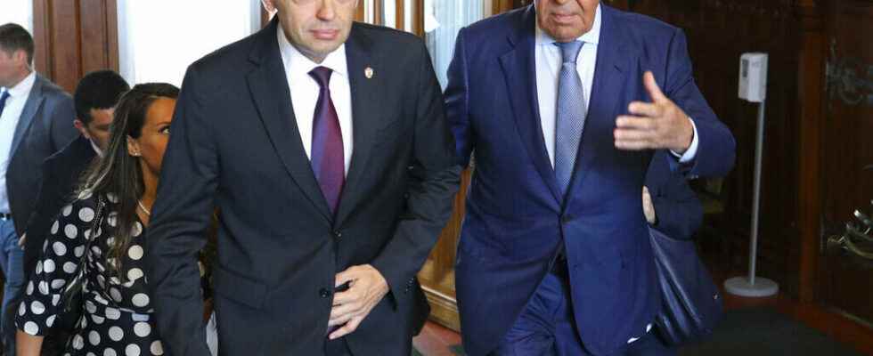 In Moscow Serbian Interior Minister reaffirms his countrys brotherhood with