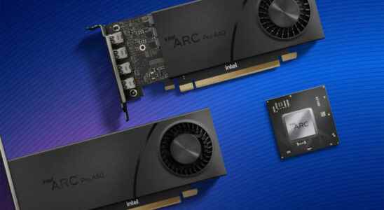 Intel Arc Pro series first graphics card models introduced