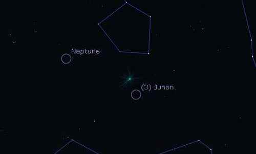 Maximum of the northern iota Aquarids meteor shower