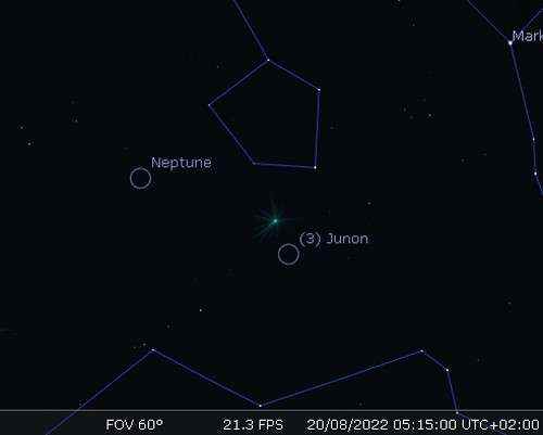 Maximum of the northern iota Aquarids meteor shower