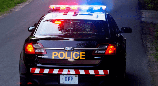 Minor injuries in high speed crash near Simcoe