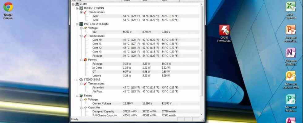 Programs That Measure Computer Temperature Mobile