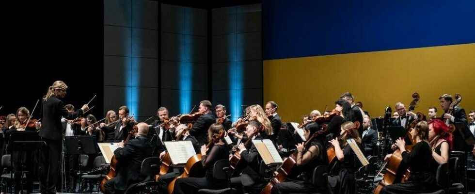 The Ukrainian Freedom Orchestra at the Choregies dOrange to the