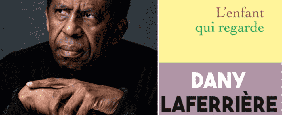 The author and academician Dany Laferriere as a child