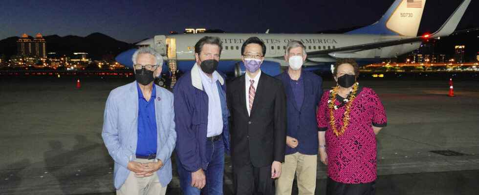 US Congressional delegation arrives in Taiwan after Nancy Pelosis visit