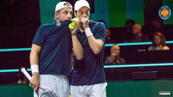 Van de Zandschulp with Orange in Davis Cup