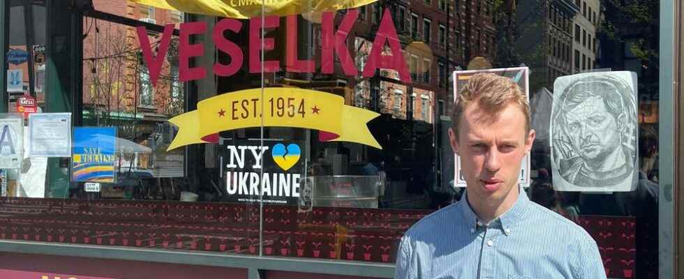 War in Ukraine in New York the Ukrainian Village mobilized