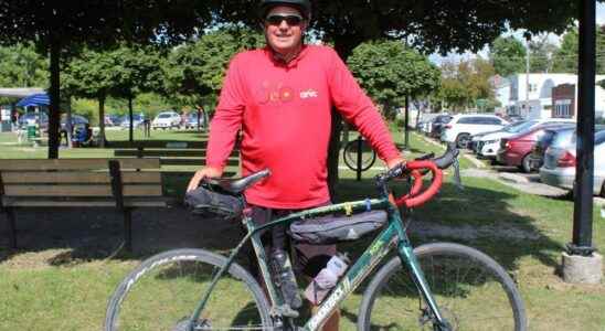 Waterford mans cross country bike ride brings attention to little known